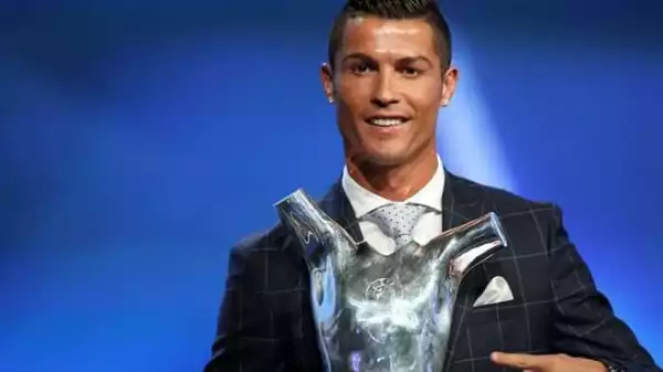 Ronaldo wins UEFA Best Player in Europe ahead of Bale, Griezmann
